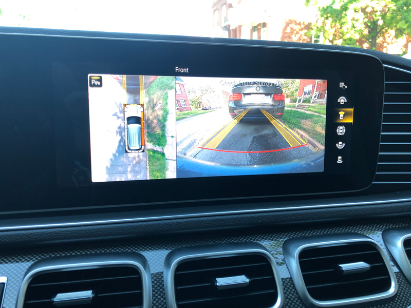 My 328i in the parking camera.